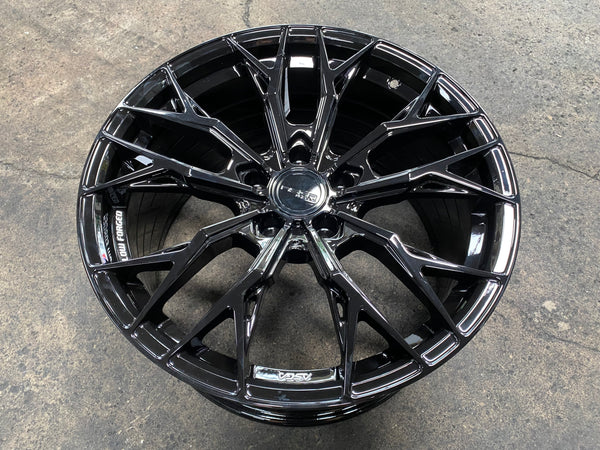 New 18X8.5 ET43 18X9.5 ET43 Asga ARF10 (4 wheel) Black 5X114.3