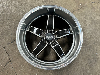 New 18x9.5 ET22 18x10.5J ET20 Lenso D1 Racing (4 wheels) Black 5X114.3