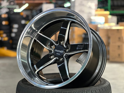 New 18x9.5 ET22 18x10.5J ET20 Lenso D1 Racing (4 wheels) Black 5X114.3