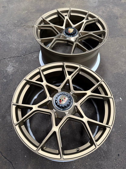 New 20x8.5 ET48 20x10.5 ET43 Overdrive Forged BF223 (4 wheel) 5x130 Bronze