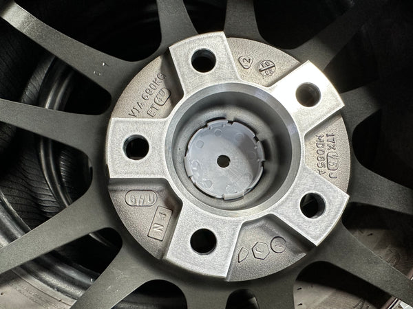 New 17x7.5J Advanti Ameros Rim (4 wheel) Gloss Gunmetal 5x114.3