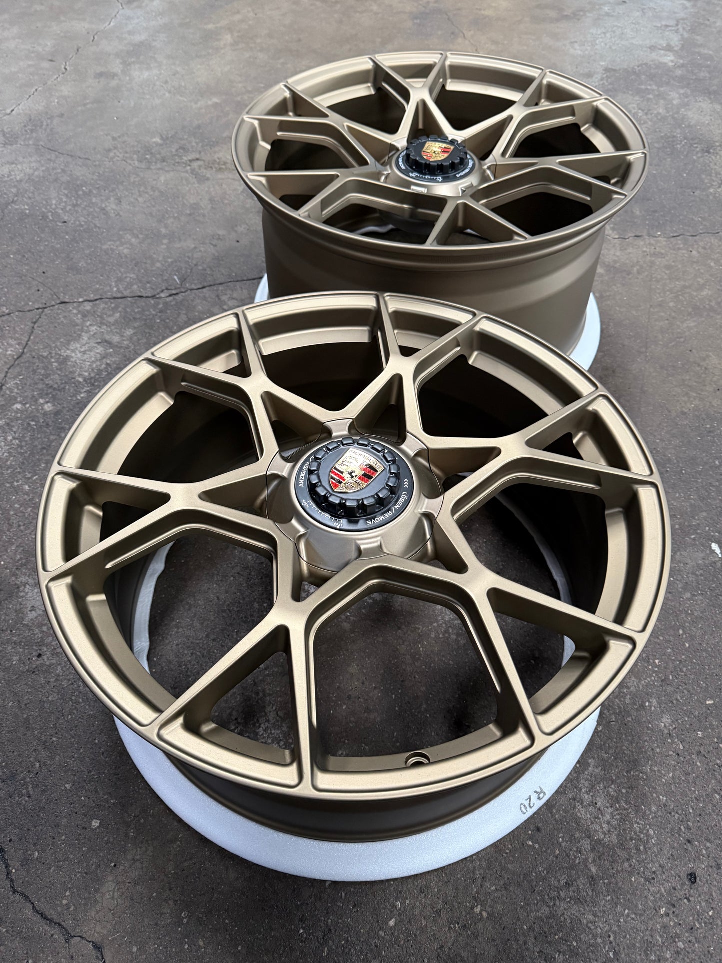 New 20x8.5 ET48 20x10.5 ET43 Overdrive Forged BF223 (4 wheel) 5x130 Bronze