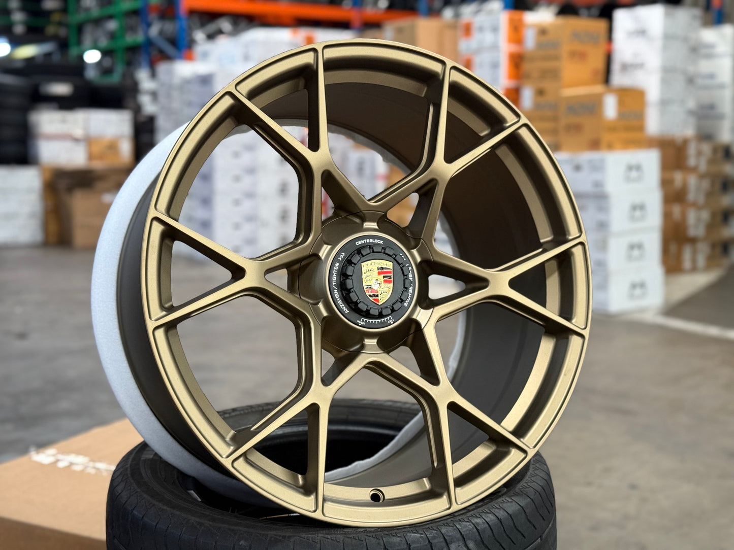 [Bundle] 20x8.5 ET48 Overdrive Forged BF223 (2 wheel) 5x130 Bronze