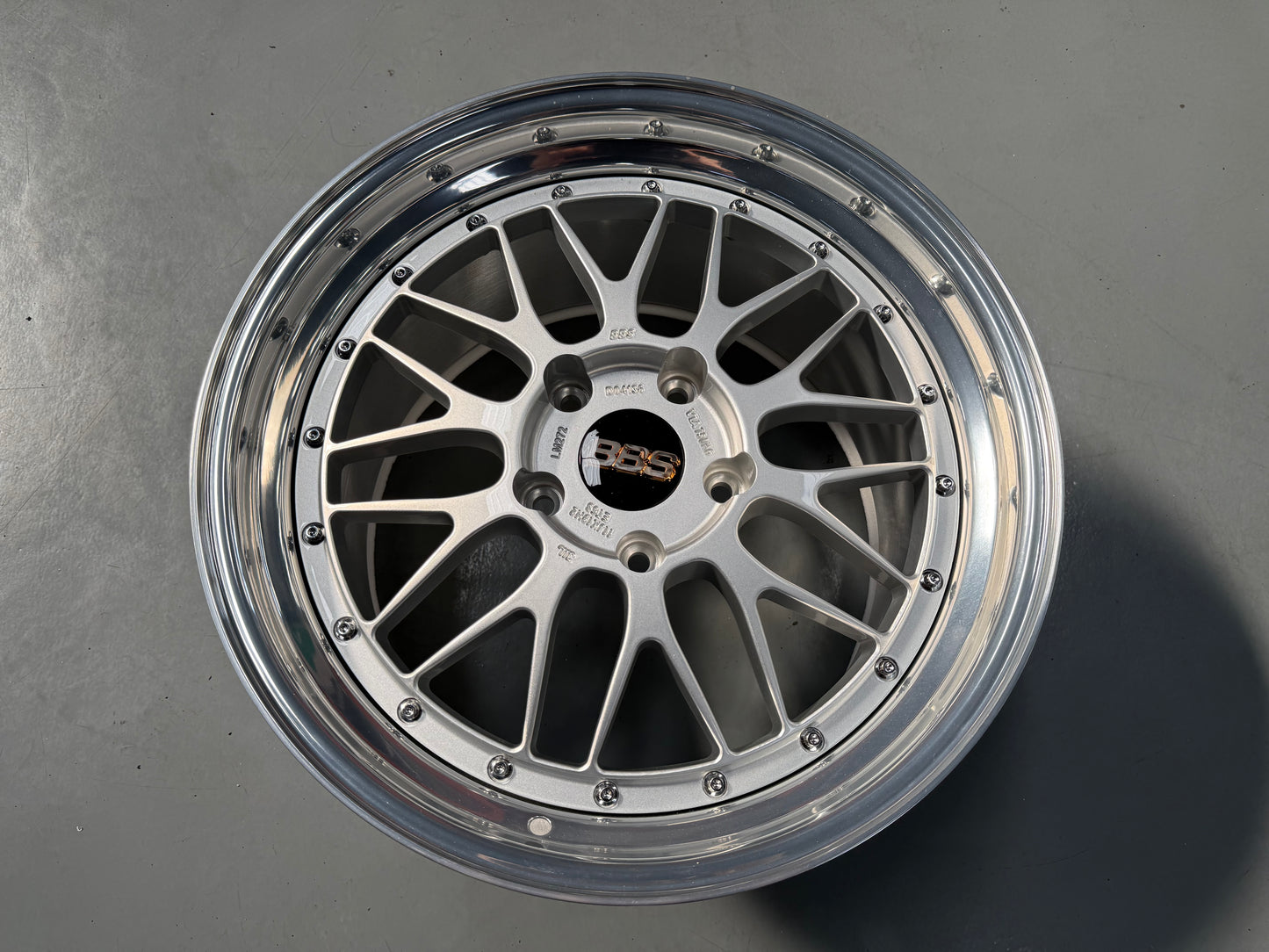 New 19x8.5 19x11 Overdrive LM Classic Forged (4 wheels) Porsche Carrera 5x130 Silver