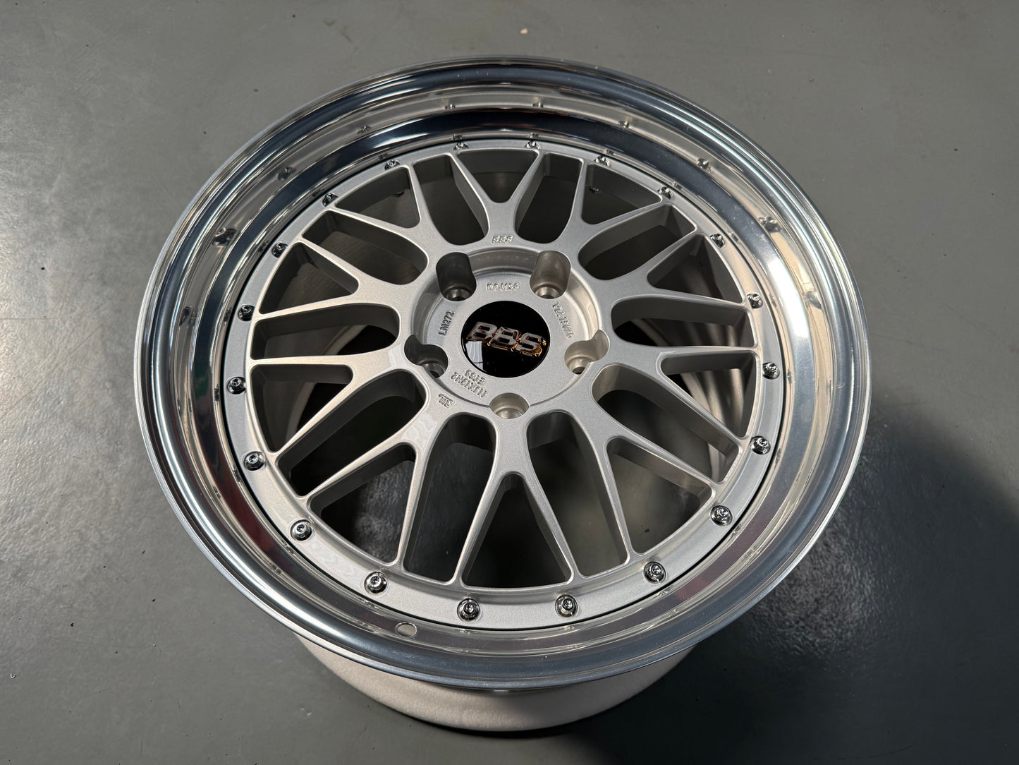 New 19x8.5 19x11 Overdrive LM Classic Forged (4 wheels) Porsche Carrera 5x130 Silver