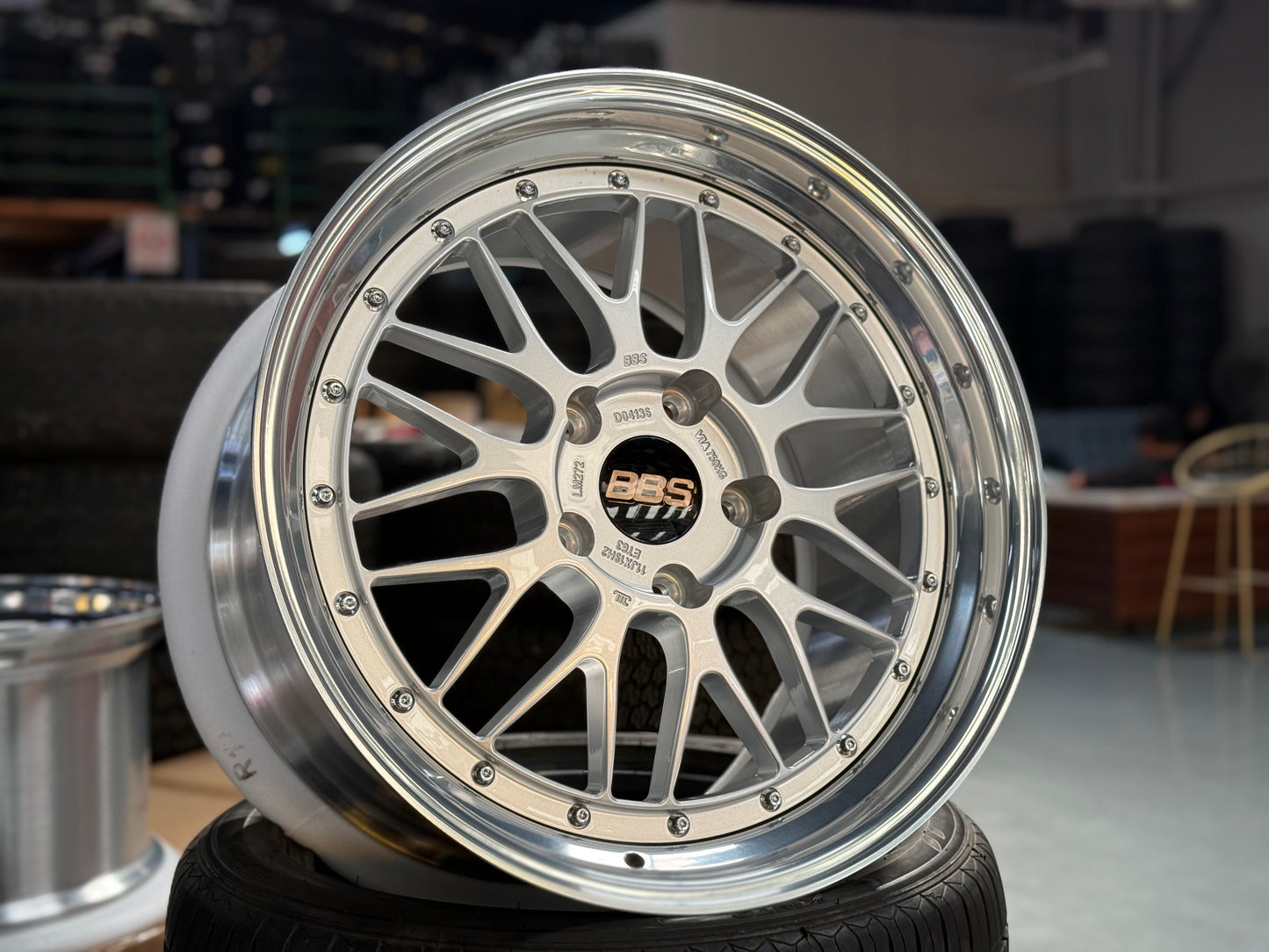 New 19x8.5 19x11 Overdrive LM Classic Forged (4 wheels) Porsche Carrera 5x130 Silver