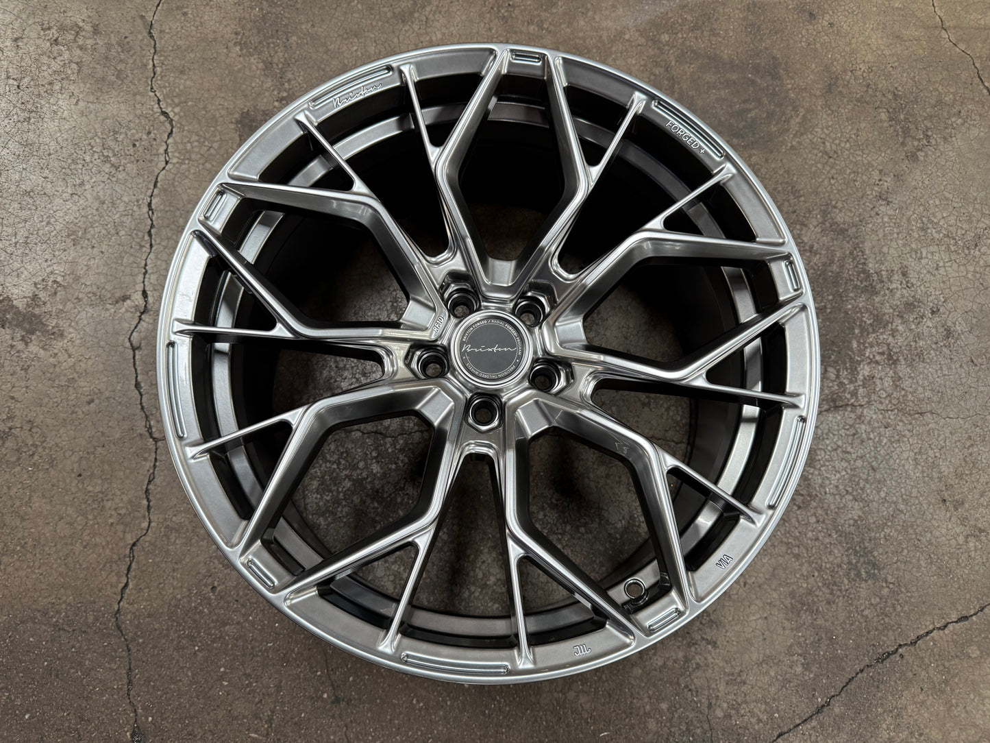 New 20x9 ET25 20x10 ET35 Brixton Forged RF10 (4 wheel) 5x112 Diamond Black