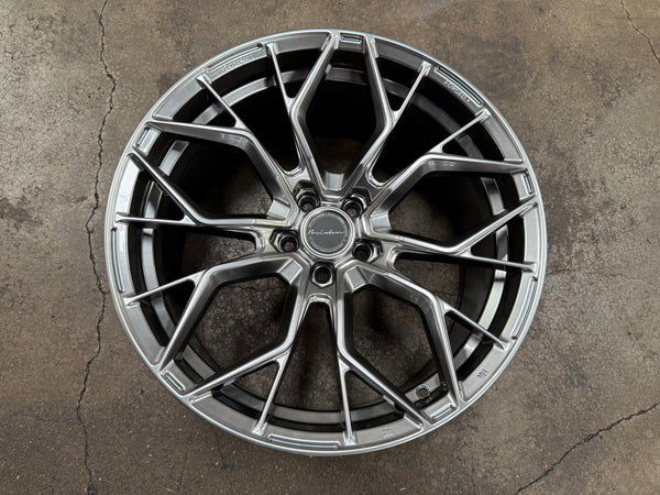 New 20x9 ET25 20x10 ET35 Brixton Forged RF10 (4 wheel) 5x112 Diamond Black