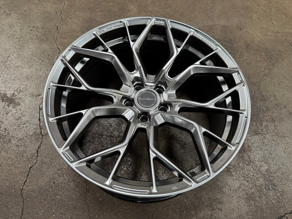 New 20x9 ET25 20x10 ET35 Brixton Forged RF10 (4 wheel) 5x112 Diamond Black