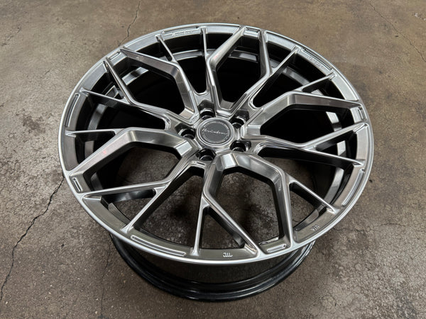 New 20x9 ET25 20x10 ET35 Brixton Forged RF10 (4 wheel) 5x112 Diamond Black