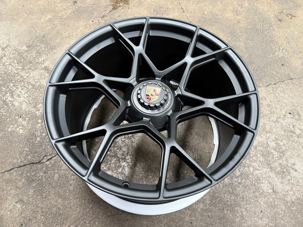 New 20x8.5 ET48 20x10.5 ET43 Overdrive Forged BF223 (4 wheel) 5x130 Matte Black