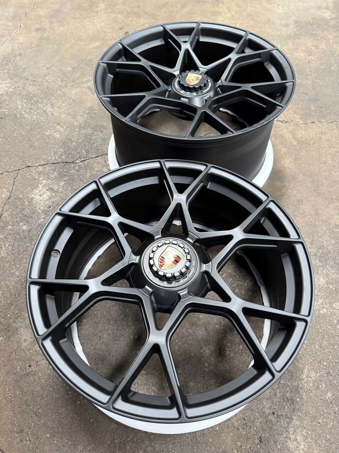 New 20x8.5 ET48 20x10.5 ET43 Overdrive Forged BF223 (4 wheel) 5x130 Matte Black