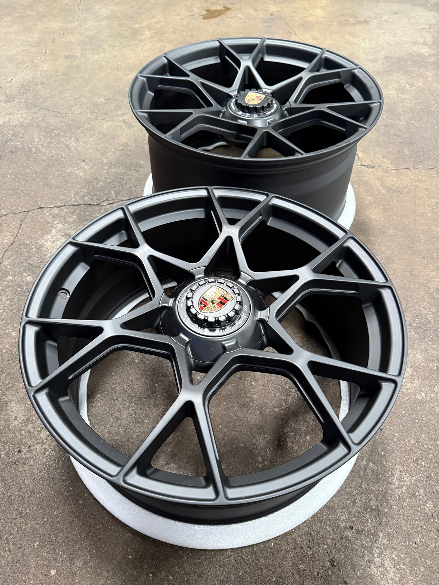 New 20x8.5 ET48 20x10.5 ET43 Overdrive Forged BF223 (4 wheel) 5x130 Matte Black