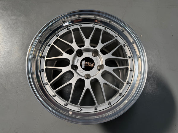 New 19x8.5 19x12 Overdrive LM Classic Forged (4 wheels) Porsche Carrera 5x130 Silver