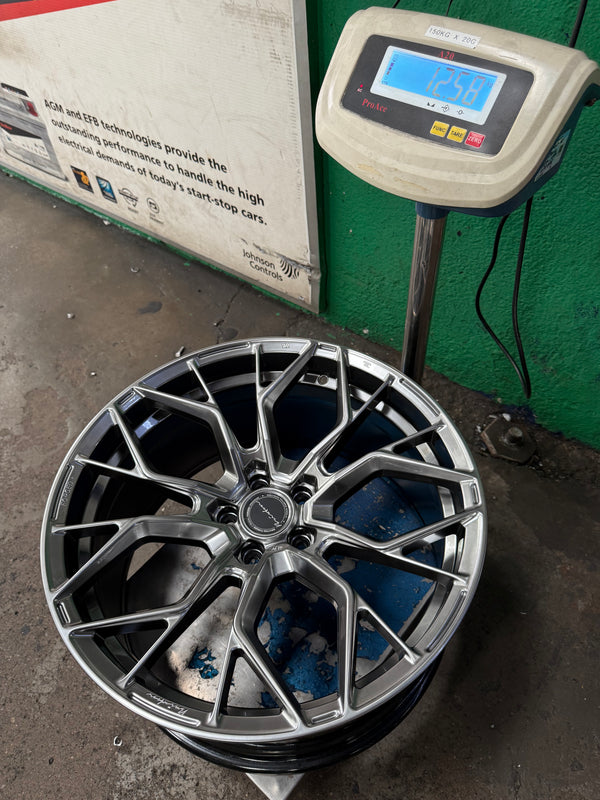 New 20x9 ET25 20x10 ET35 Brixton Forged RF10 (4 wheel) 5x112 Diamond Black