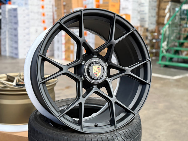 New 20x8.5 ET48 20x10.5 ET43 Overdrive Forged BF223 (4 wheel) 5x130 Matte Black
