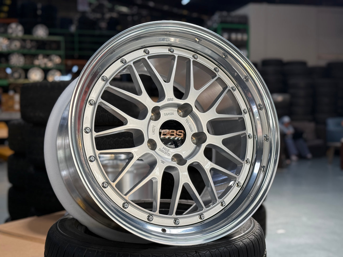 New 19x8.5 19x12 Overdrive LM Classic Forged (4 wheels) Porsche Carrera 5x130 Silver