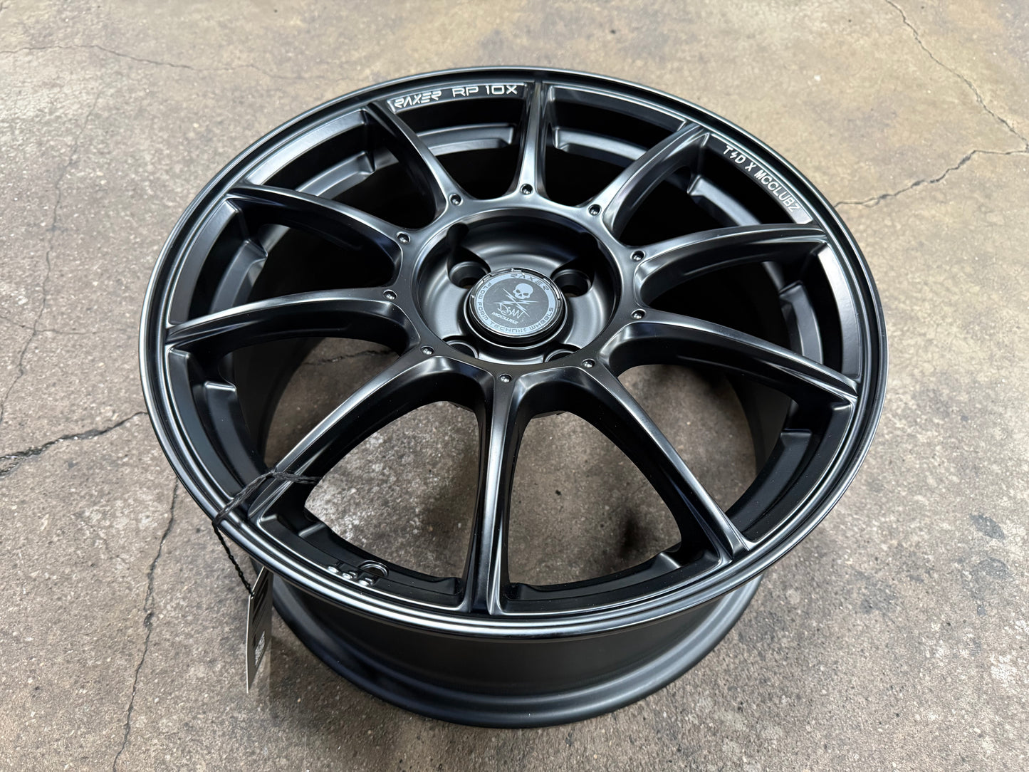 New 16x7 ET42 Raxer RP10X Rim (4 wheel) Matte Black 4x100