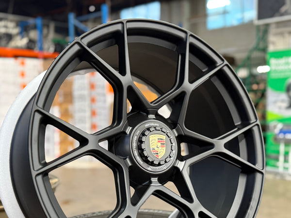 New 20x8.5 ET48 20x10.5 ET43 Overdrive Forged BF223 (4 wheel) 5x130 Matte Black