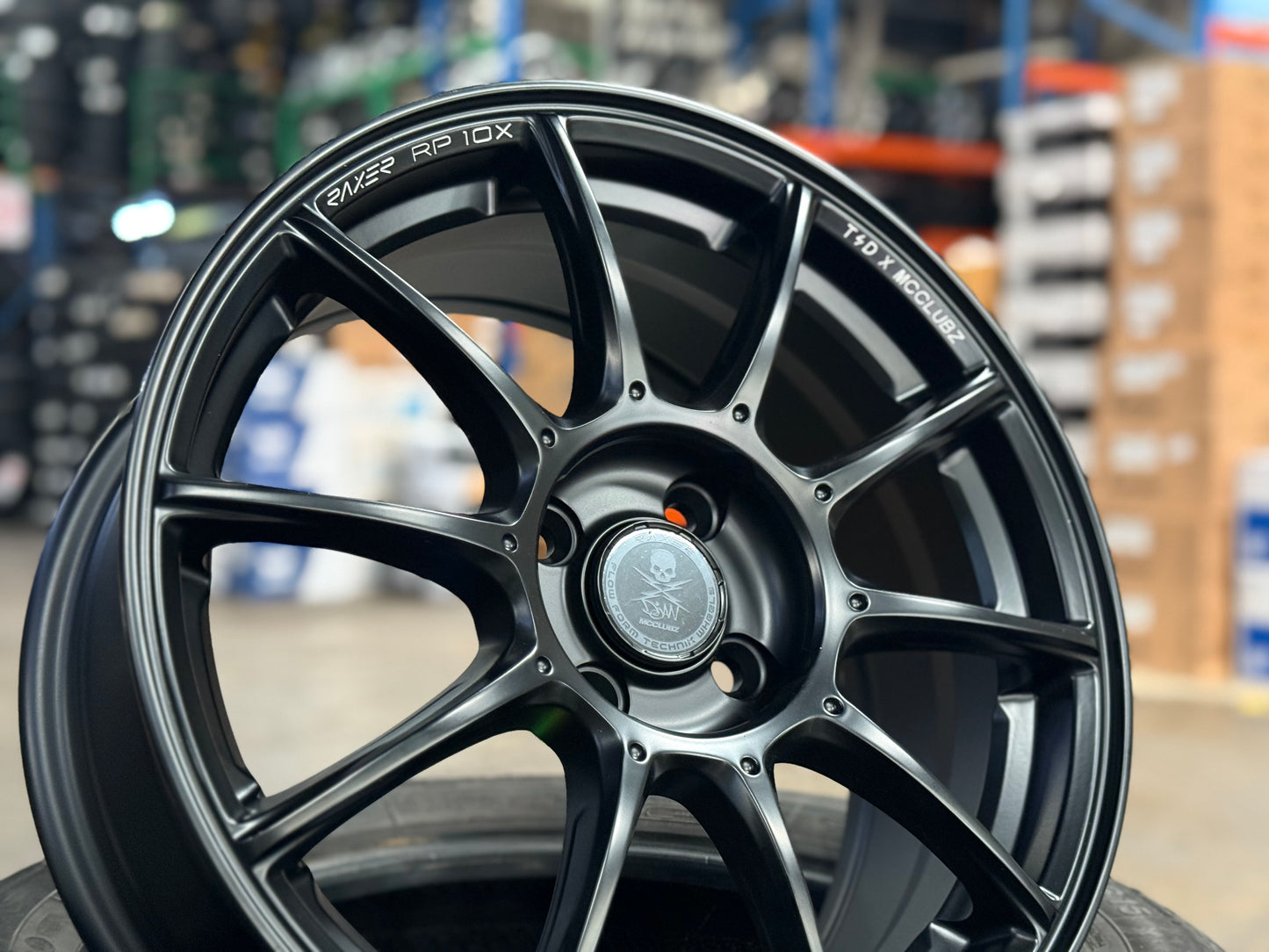 New 16x7 ET42 Raxer RP10X Rim (4 wheel) Matte Black 4x100