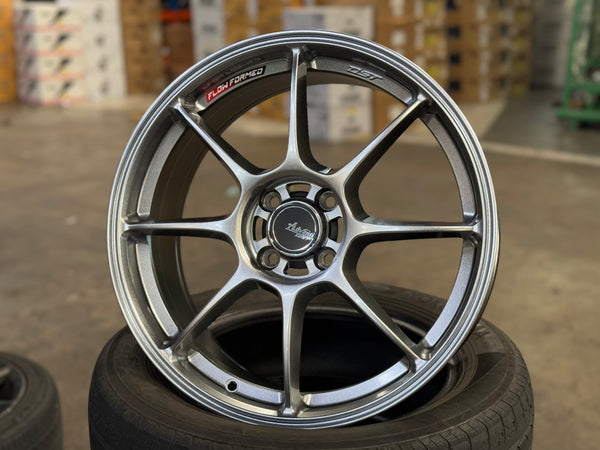 New 17X7 ET40 Advanti Blizzard Rim (4 wheel) Hyper Dark 4X100