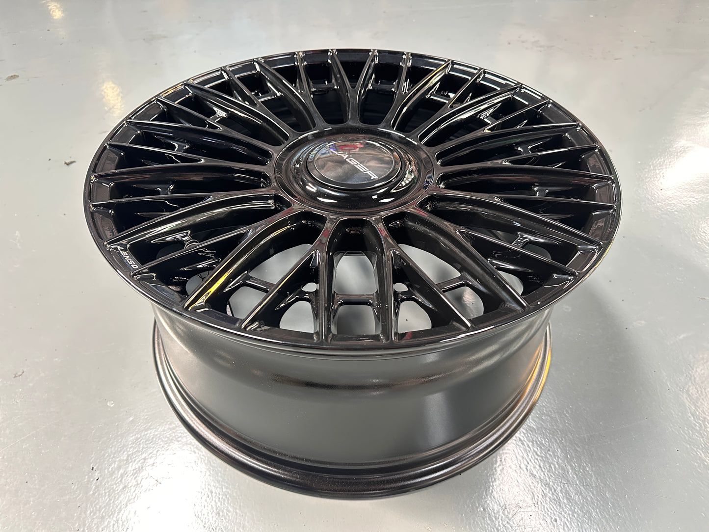 NEW 20X9J ET35 Lenso Apollo (4 wheel) 5X120 Black