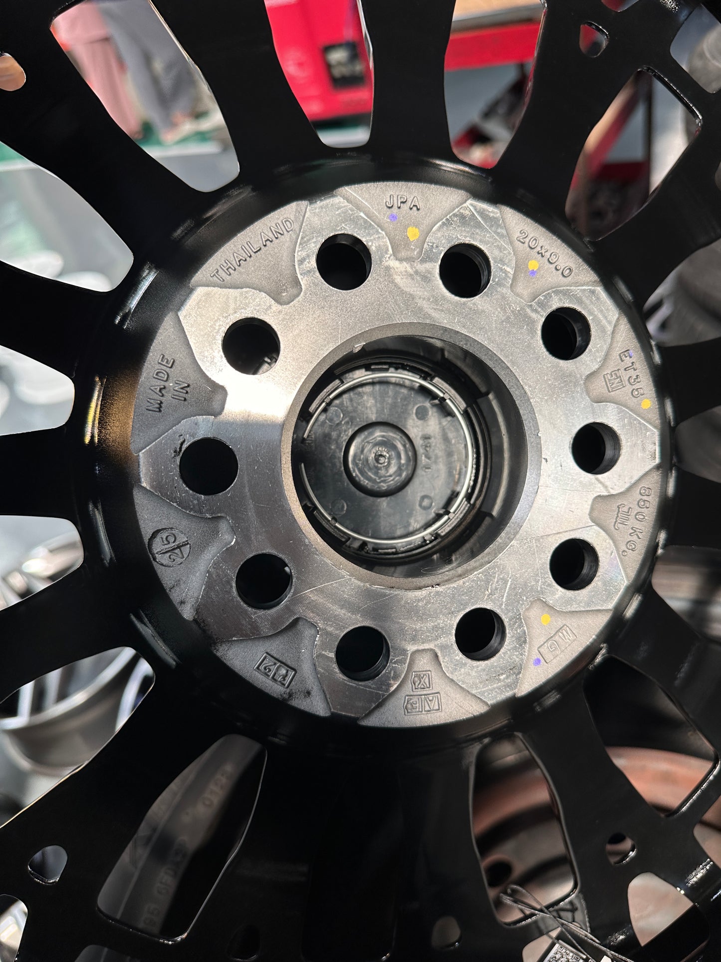 NEW 20X9J ET35 Lenso Apollo (4 wheel) 5X120 Black