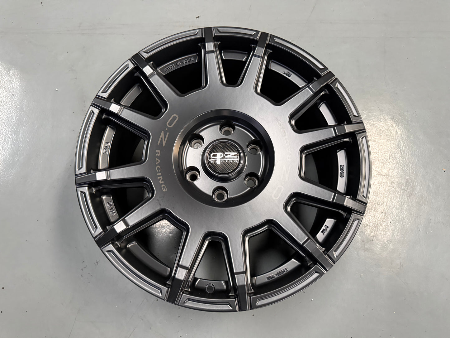 New 20x9 ET45 OZ Racing Rally Legend (4 wheel) 6x139.7 Matte Black