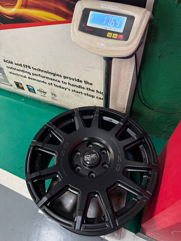 New 20x9 ET45 OZ Racing Rally Legend (4 wheel) 6x139.7 Matte Black