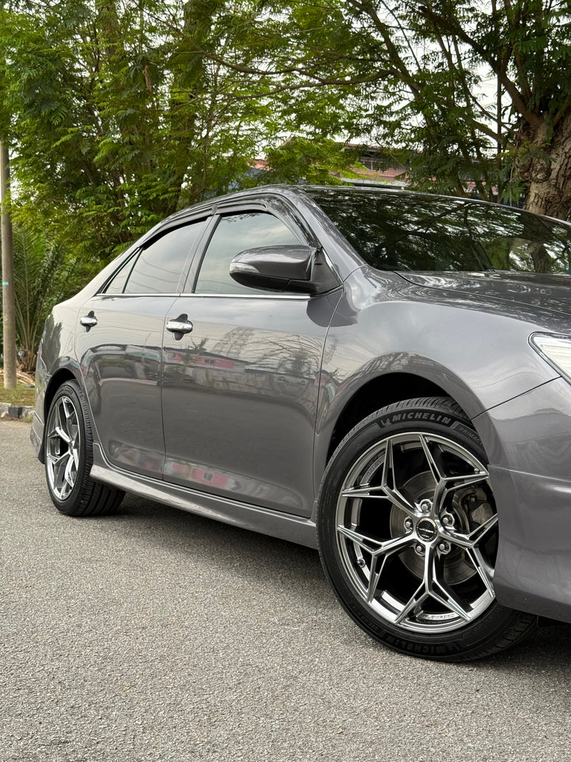 New 18x8.5 ET35 Lenso Blaze Rim (4 wheel) Satin Black 5x114.3