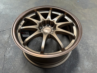 NEW 18X8.5 ET35 NK Performance CE28 Rim (4 wheel) Flat Bronze 5X112