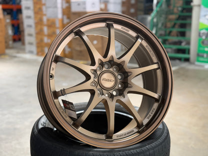 NEW 18X8.5 ET35 NK Performance CE28 Rim (4 wheel) Flat Bronze 5X112