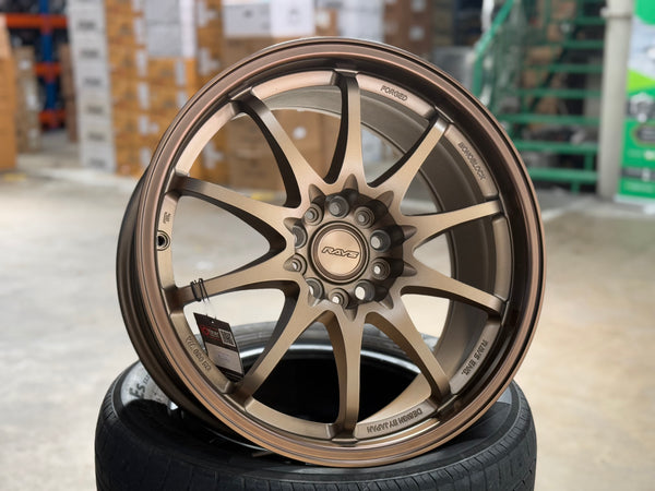 NEW 18X8.5 ET35 NK Performance CE28 Rim (4 wheel) Flat Bronze 5X114.3