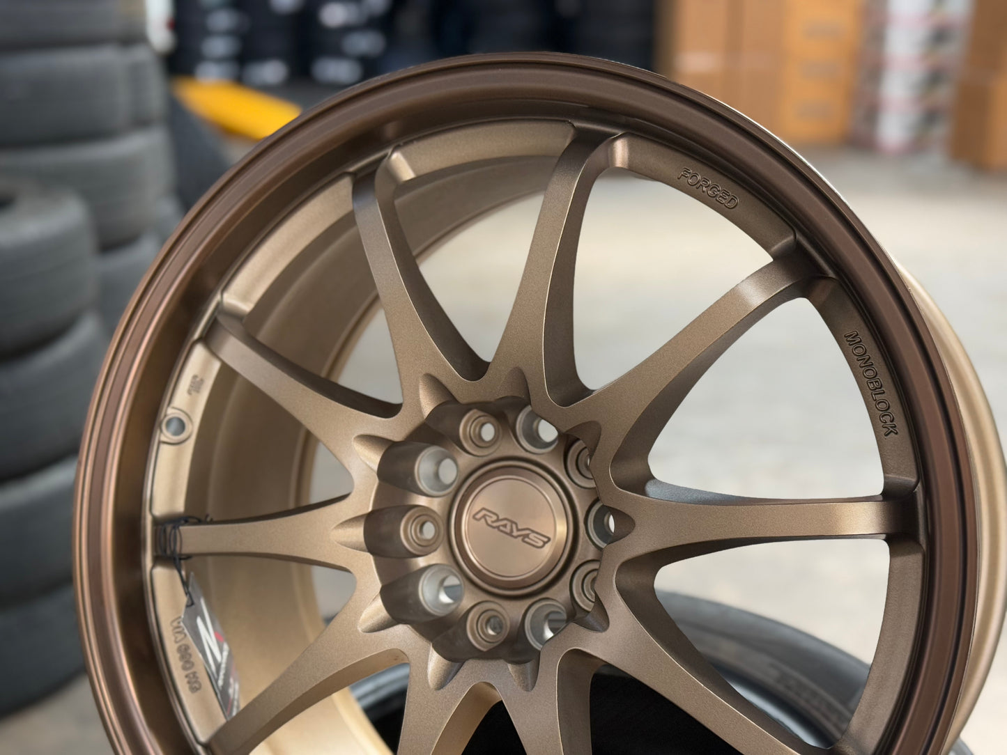 NEW 18X8.5 ET35 NK Performance CE28 Rim (4 wheel) Flat Bronze 5X112
