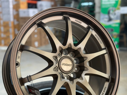 NEW 18X8.5 ET35 NK Performance CE28 Rim (4 wheel) Flat Bronze 5X112