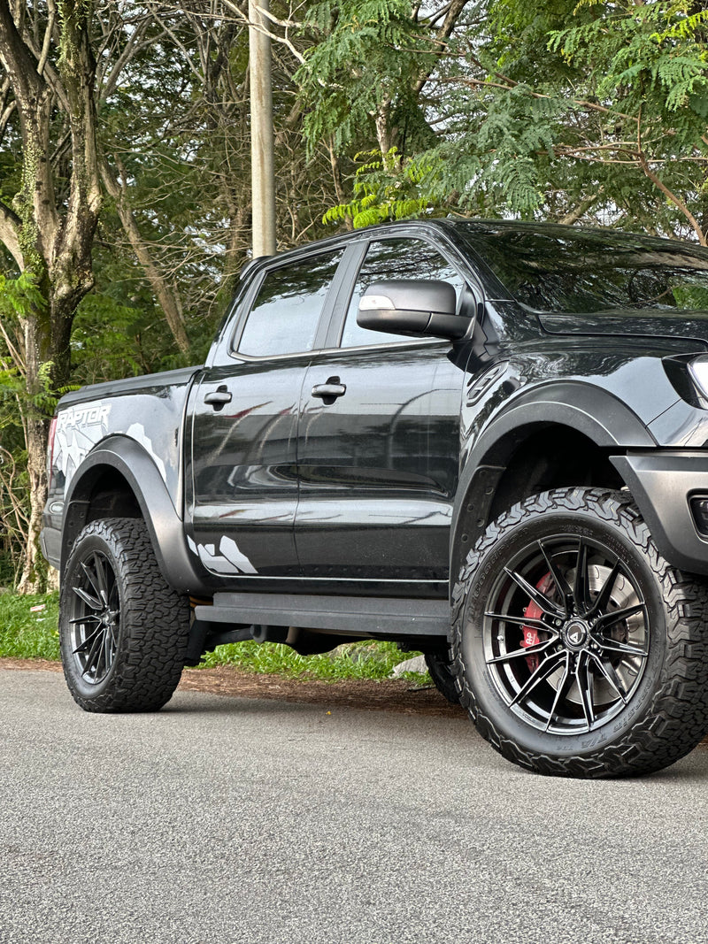 New 20X9 ET15 Vogue F06 Rim (4 wheel) Gloss Black 6X139.7