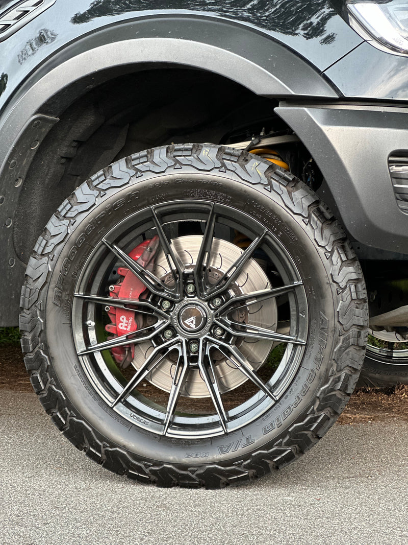New 20X9 ET15 Vogue F06 Rim (4 wheel) Gloss Black 6X139.7