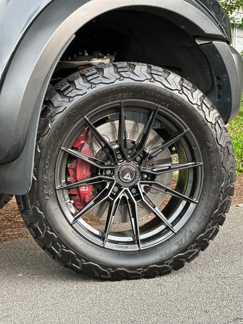 New 20X9 ET15 Vogue F06 Rim (4 wheel) Gloss Black 6X139.7