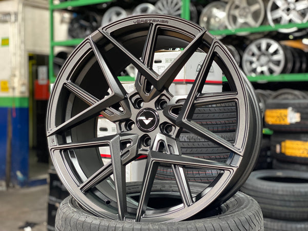 New 20x9 ET35 20x10 ET42 Vorsteiner VFF113 (4 wheel) 5x112 Carbon Graphite