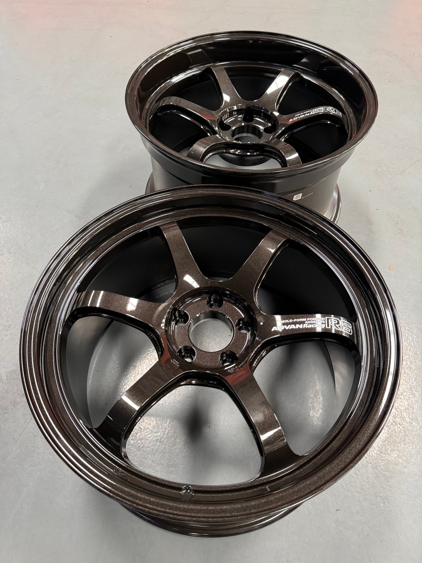 New 20x10 ET35 20x11 ET5 Advan Racing R6 FORGED JAPAN Nissan R35 GTR 5x114.3 (4 Wheels)