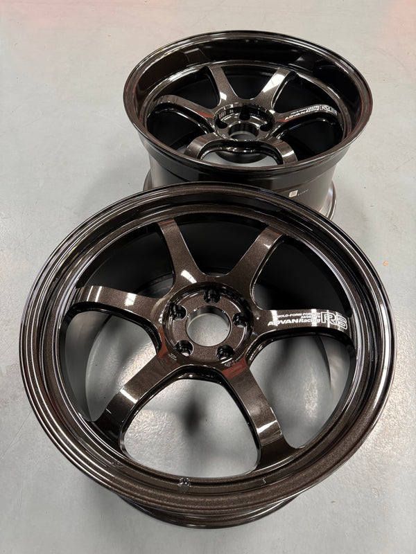 New 20x10 ET35 20x11 ET5 Advan Racing R6 FORGED JAPAN Nissan R35 GTR 5x114.3 (4 Wheels)