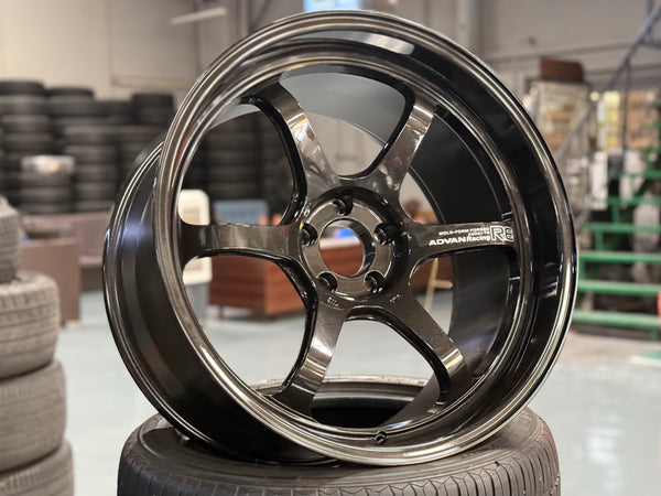 New 20x10 ET35 20x11 ET5 Advan Racing R6 FORGED JAPAN Nissan R35 GTR 5x114.3 (4 Wheels)