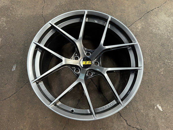 New 20x9.5 ET22 20x10.5 ET35 Overdrive Forged BBS FIR Design (4 wheel) 5x120 Hyper Black