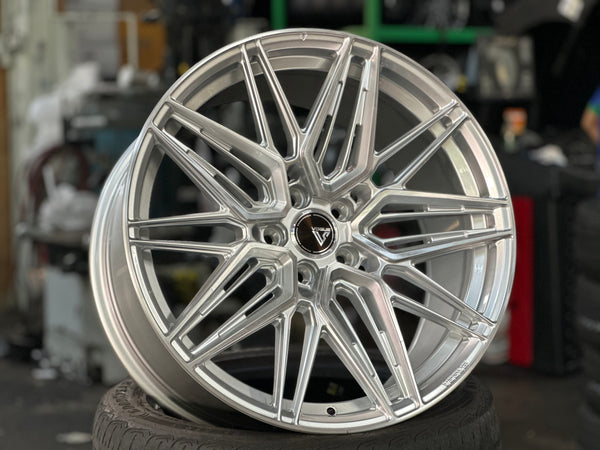 New 20x8.5 ET30 20x10 ET40 Vogue Wheel F05 (4 wheel) 5x112 Silver