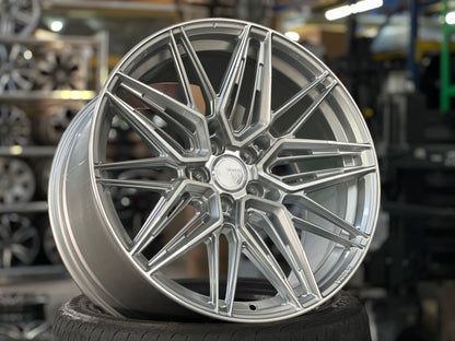 New 20x8.5 ET30 20x10 ET40 Vogue Wheel F05 (4 wheel) 5x114.3 Gloss Silver