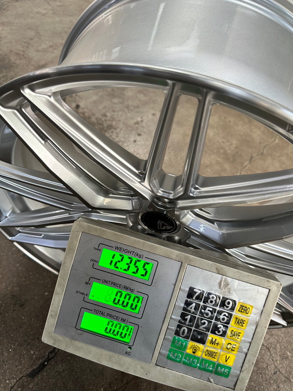 New 20x8.5 ET30 20x10 ET40 Vogue Wheel F05 (4 wheel) 5x112 Silver