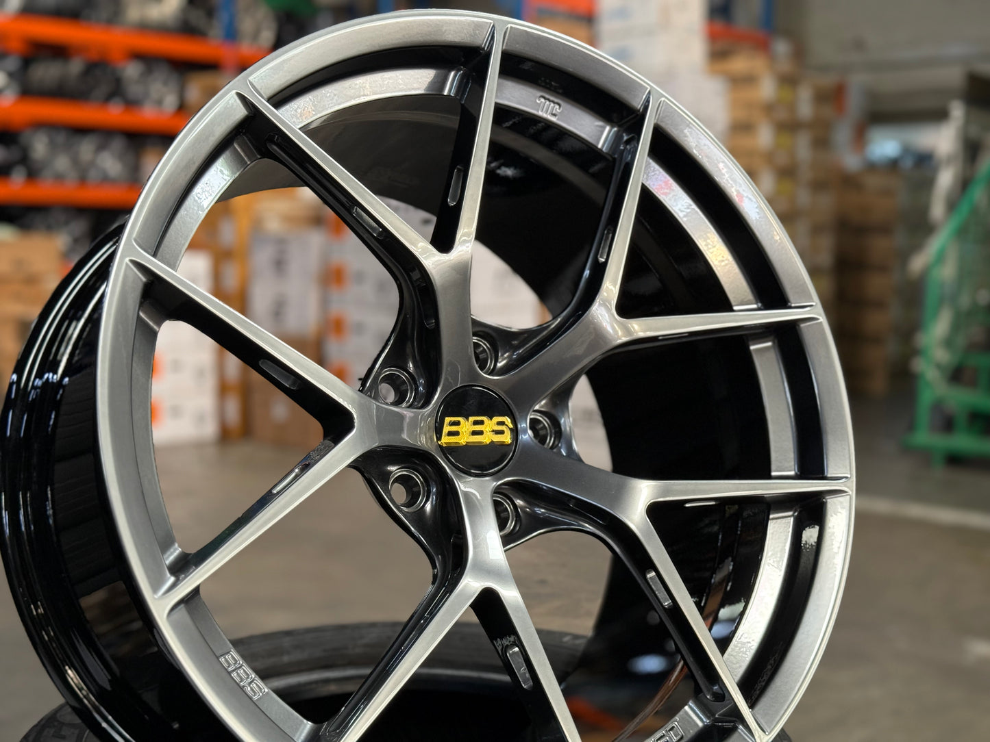 New 20x9.5 ET22 20x10.5 ET35 Overdrive Forged BBS FIR Design (4 wheel) 5x120 Hyper Black