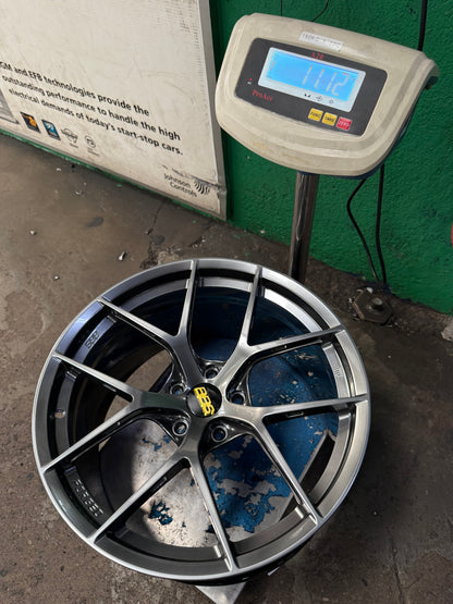 New 20x9.5 ET22 20x10.5 ET35 Overdrive Forged BBS FIR Design (4 wheel) 5x120 Hyper Black