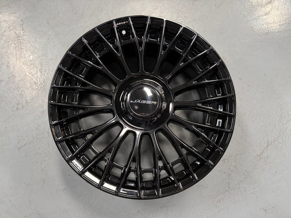 New 20x9 ET35 Lenso Apollo (4 wheel) 5x108 Gloss Black
