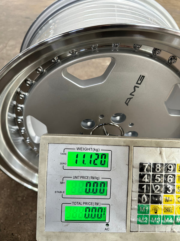 New 18x8.5 ET30 18x9.5 ET35 Mercedes AERO CLASSIC Staggered 5x112 Silver Polished Lips + 20 pcs Wheel Bolts